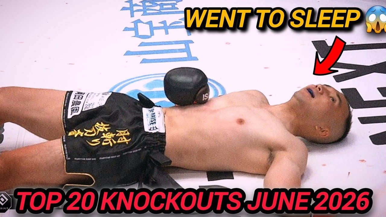 Top 20 Brutal Knockouts Of June 2026 / MMA & Kickboxing
