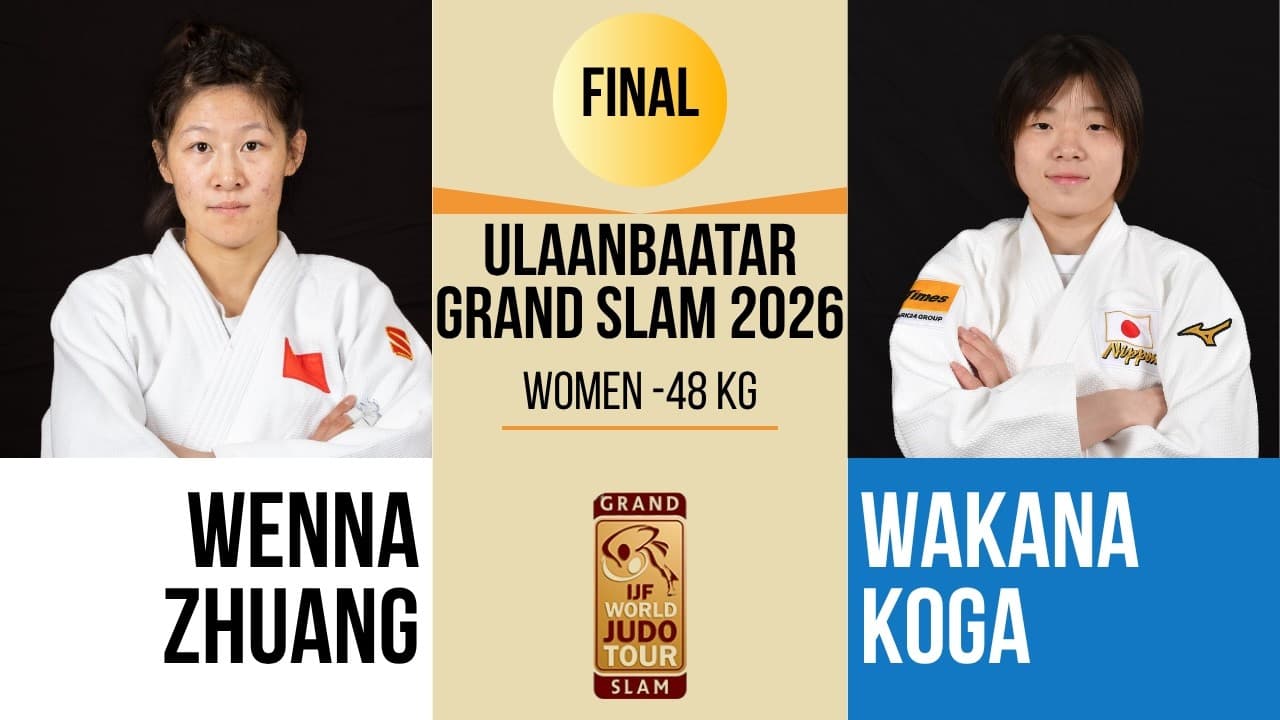 Wenna ZHUANG VS Wakana KOGA | Ulaanbaatar Grand Slam 2026 | GOLD -48 kg