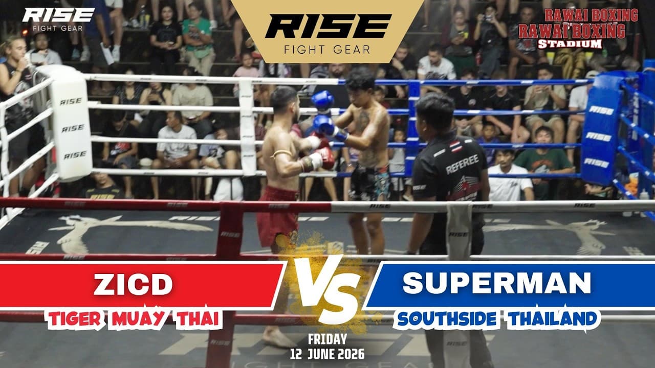 🇵🇸 Palestine vs Thailand 🇹🇭 | ZICD (Tiger Muay Thai) vs SUPERMAN (Southside Thailand)