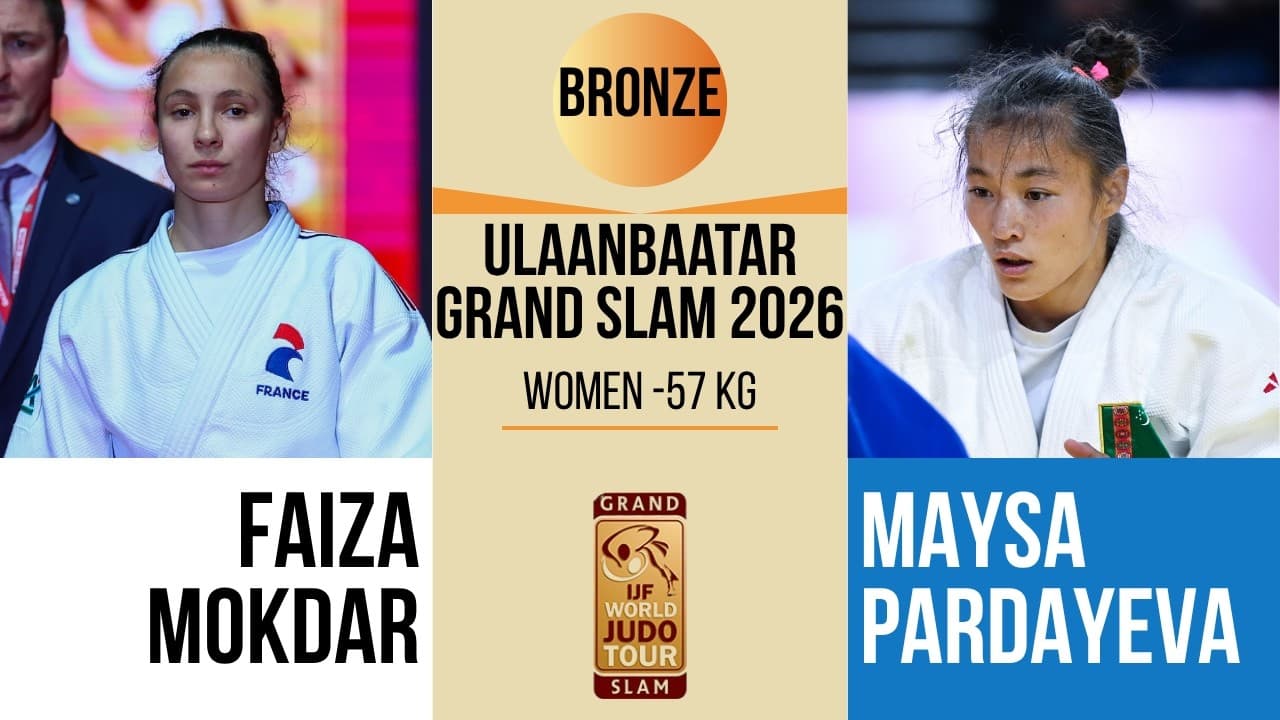 Maysa PARDAYEVA VS Faiza MOKDAR | Ulaanbaatar Grand Slam 2026 | BRONZE -57 kg