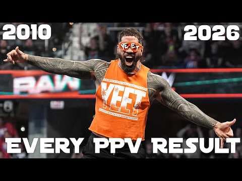 Every Jey Uso's WWE PPV Result (2010-2026)