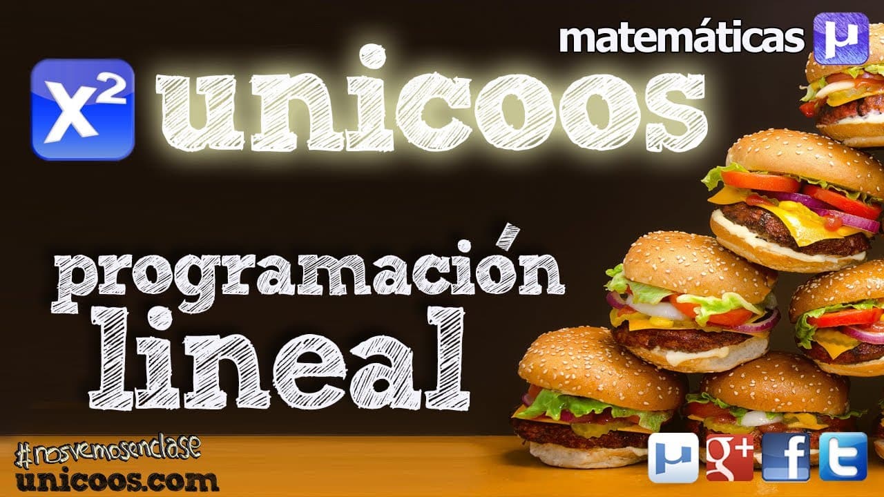 Programación Lineal - MATEMATICAS