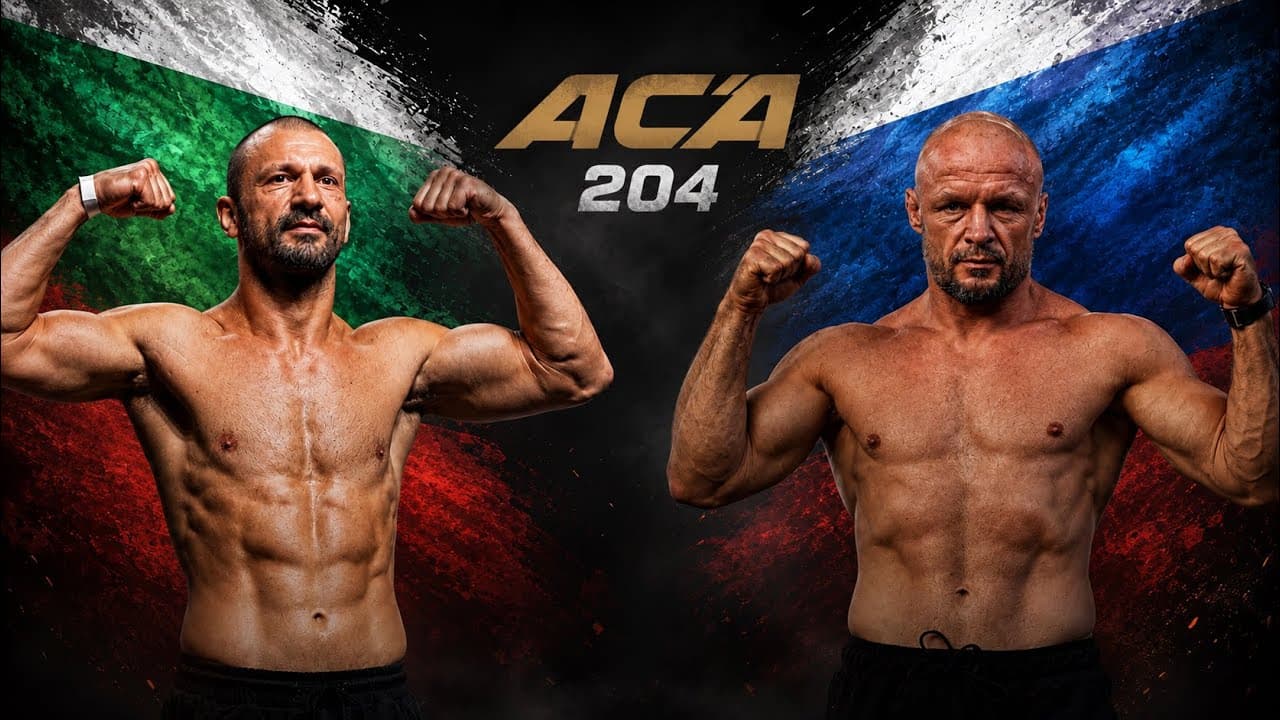 ACA 204: Никола Дипчиков vs. Александр Шлеменко | СЕГОДНЯ | Омск, Россия