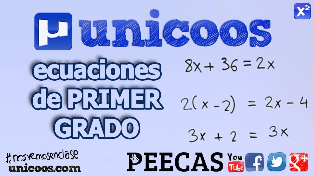 Ecuaciones I - MATEMATICAS