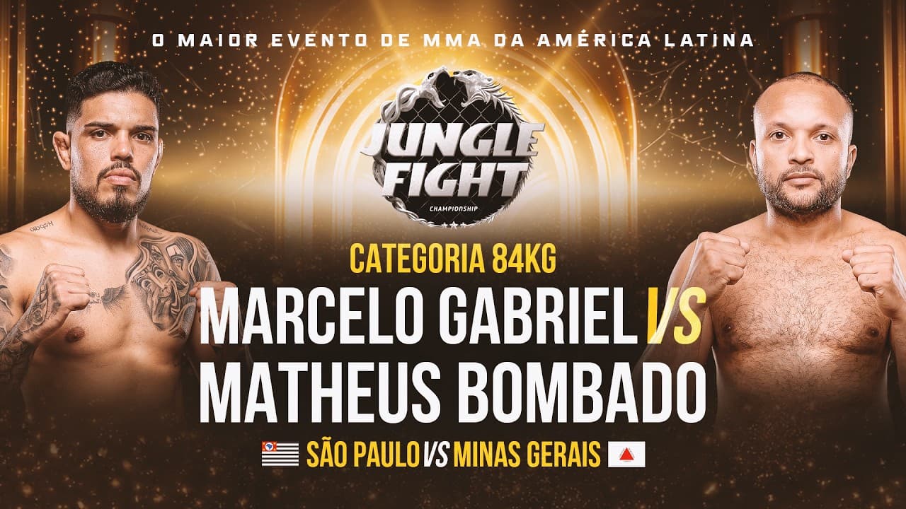 JUNGLE FIGHT 150 l MARCELO GABRIEL X MATHEUS BOMBA