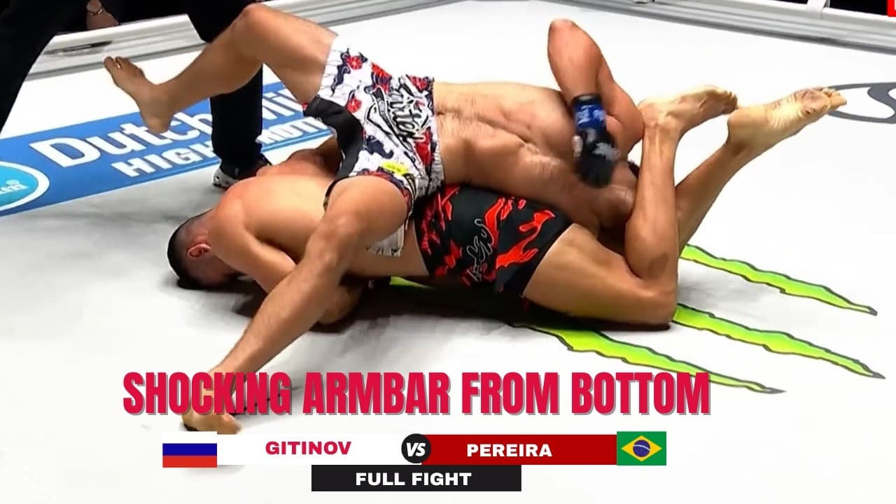 SHOCKING ARMBAR FROM BOTTOM! Jean Carlos Pereira 🇧🇷 flips the script against dominant Gitinov 🇷🇺