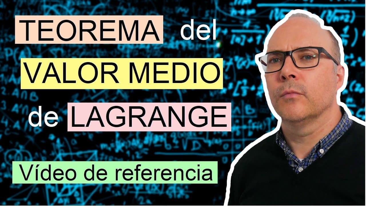 Teoremas sobre valores medios de funciones derivables