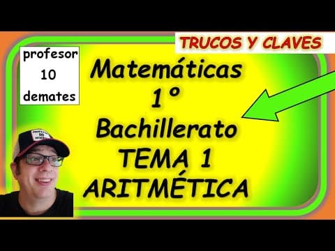 MATEMÁTICAS 1º BACHILLERATO Radicales Logaritmos Potencias y la recta real TEMA 1 Aritmética Ejercicios resueltos Bach científico