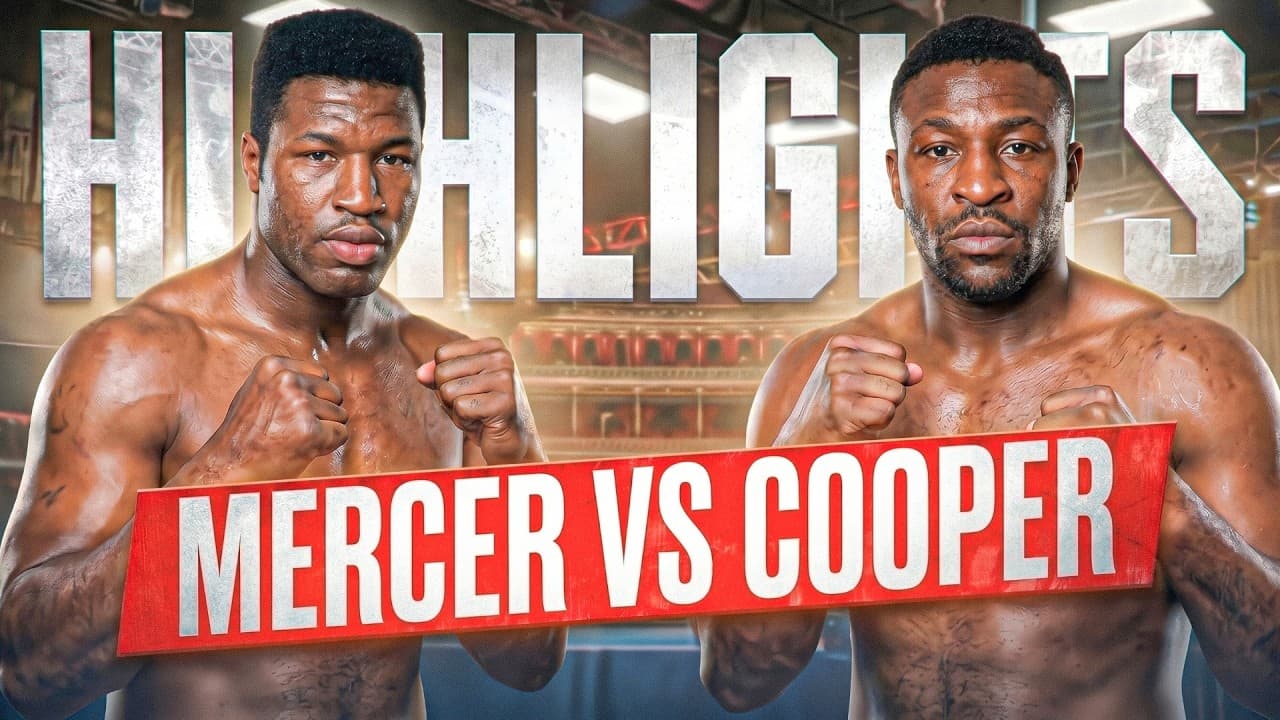 Brutal Heavyweight Slugfest! Ray Mercer (USA) vs Bert Cooper (USA) | Boxing Highlights