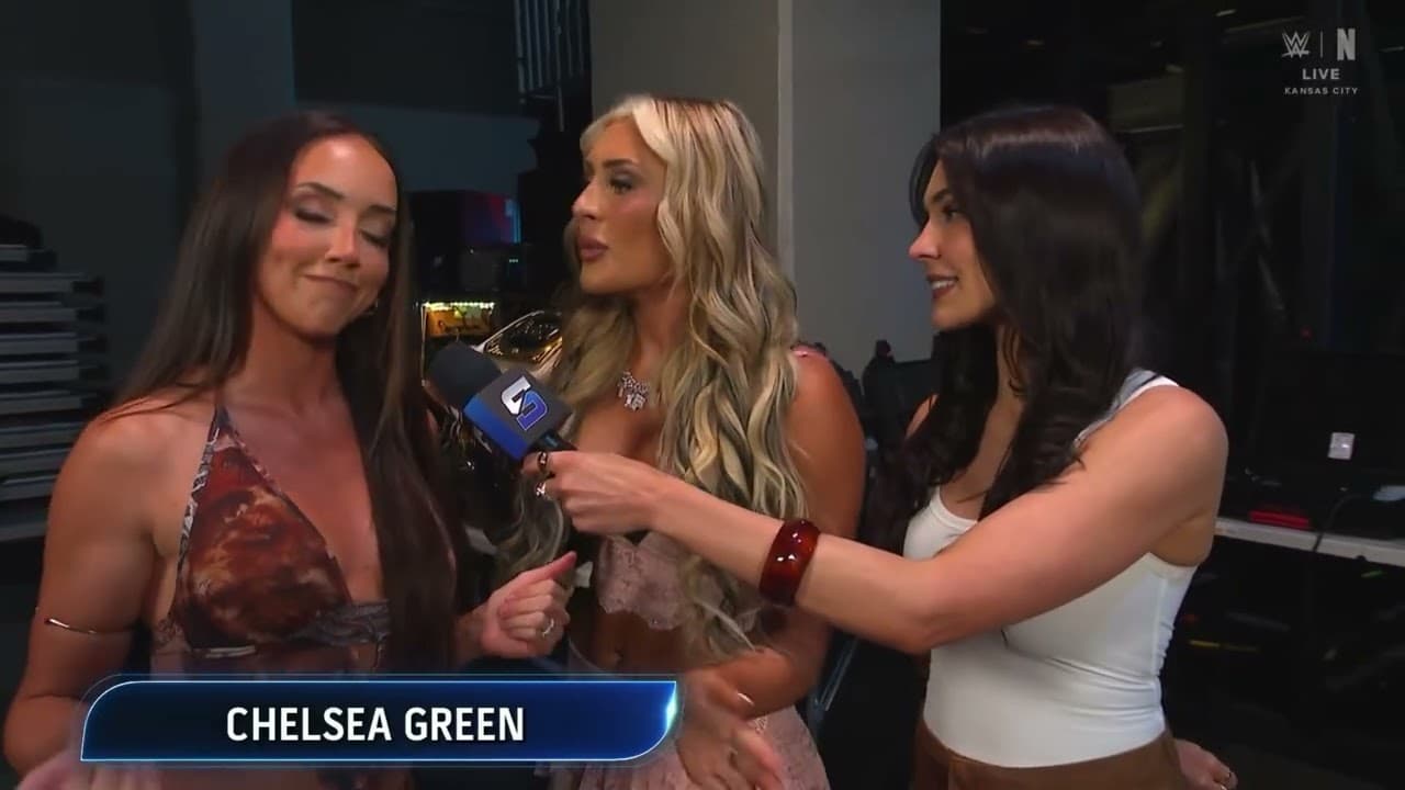 Giulia Segment | Tiffany Stratton & Chelsea Green Backstage: Smackdown June 19 2026