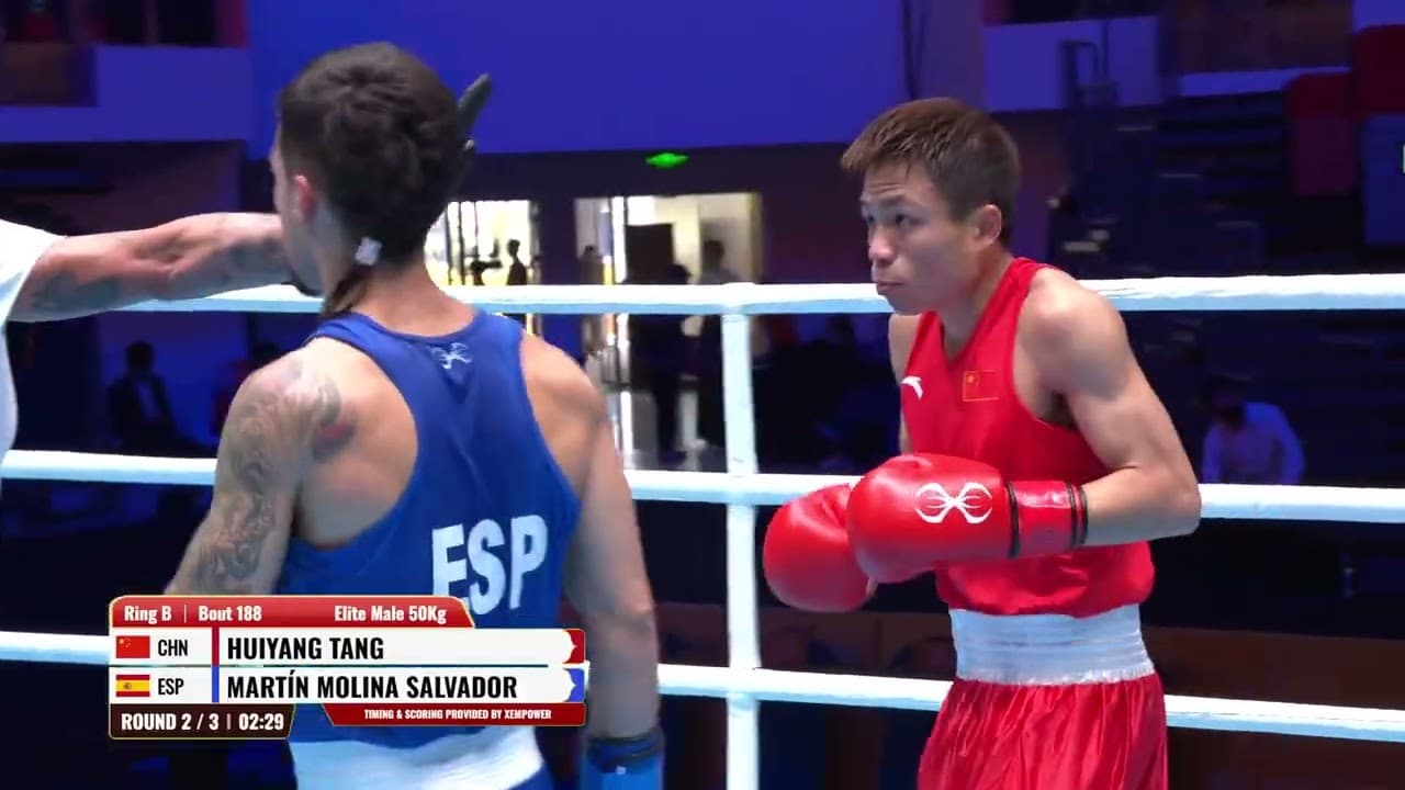 Martín Molina (ESP) vs. Tang Huiyang (CHN) World Boxing Cup 2026 QF's (50kg)