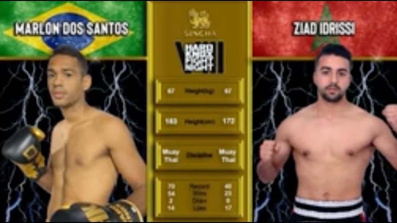 HKFN VIII Marlon Dos Santos a Veteran in the ring VS Ziad Idrissi a tough Moroccan ready to throw