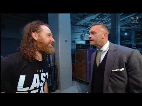 Sami Zayn & Nick Aldis backstage segment _WWE Smackdown 19 June 2026