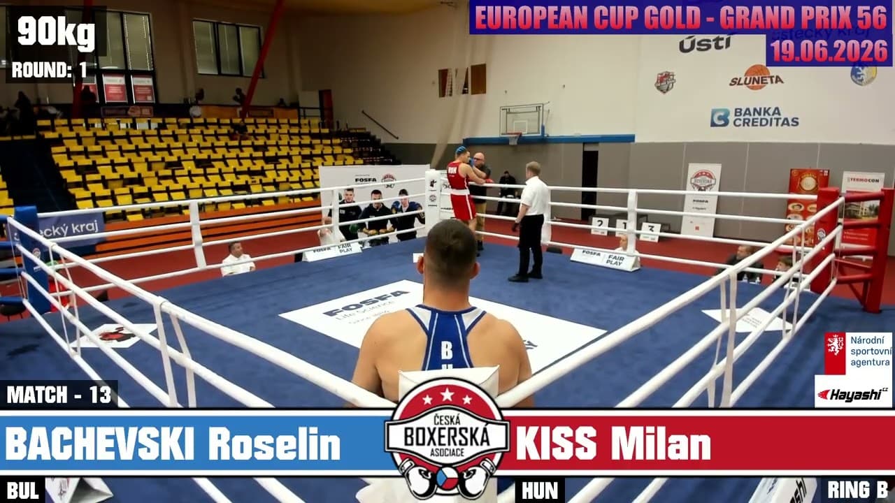 Roselin Bachevski (BUL) vs. Milán Kiss (HUN) Grand Prix Ústí nad Labem 2026 SF's (90kg)