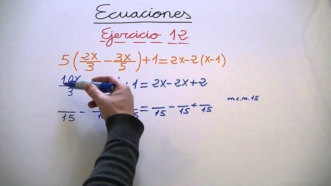 Ecuaciones de Primer Grado