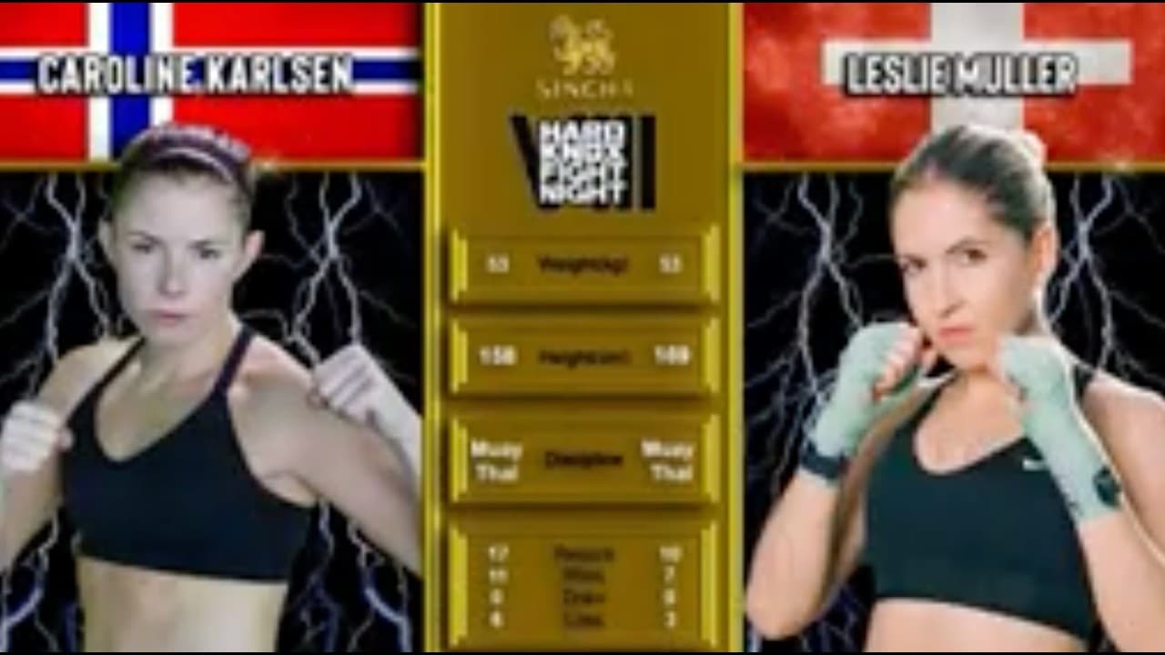 HKFN VIII Caroline Karlsen, UAE Champion VS Leslie Muller a beast fighting out of Phuket Thailand