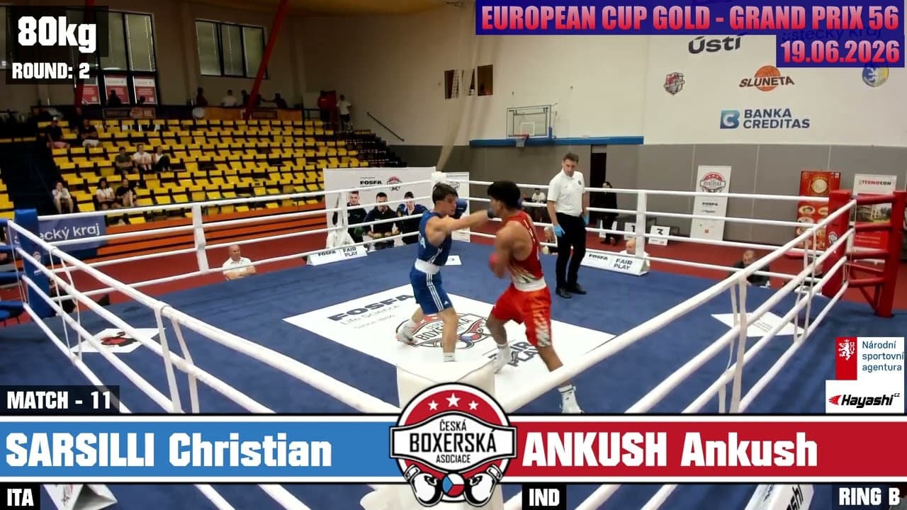 Ankush Panghal (IND) vs. Christian Sarsilli (ITA) Grand Prix Ústí nad Labem 2026 SF's (80kg)