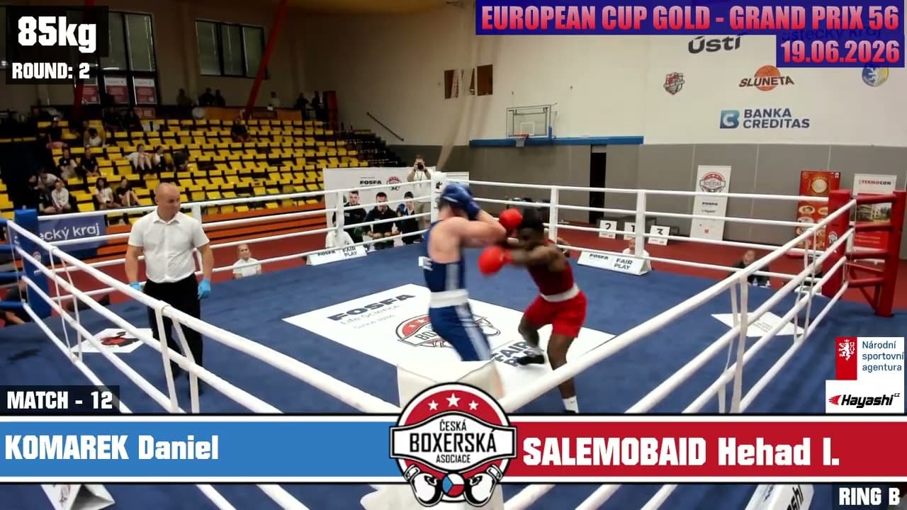 Daniel Komárek (CZE) vs. Jehad Ibrahim Salem Obaid (NOR) Grand Prix Ústí nad Labem 2026 SF's (85kg)