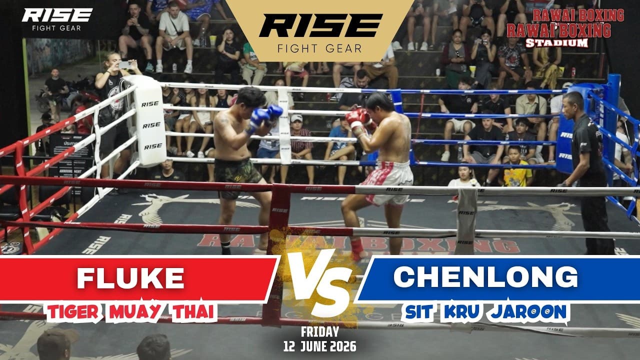 🇹🇭 Thailand vs Thailand 🇹🇭 | FLUKE (Tiger Muay Thai) vs CHENLONG (Sit Kru Jaroon)