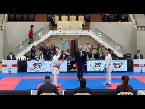 -60 K.G Male Final Kumite Match | UAE Karate National Championship 2025/2026 Season 🇦🇪 ||
