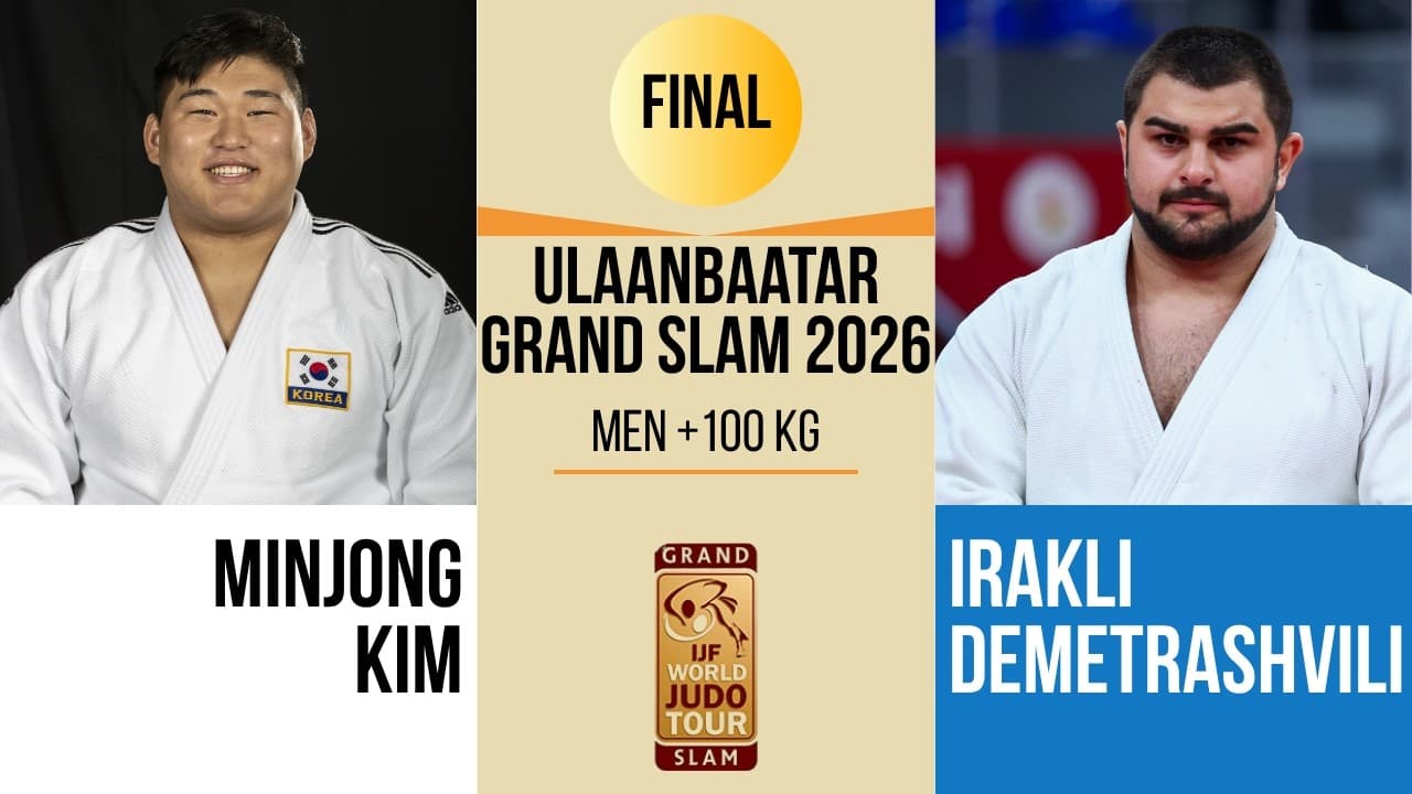 Minjong KIM VS Irakli DEMETRASHVILI | Ulaanbaatar Grand Slam 2026 | GOLD +100 kg