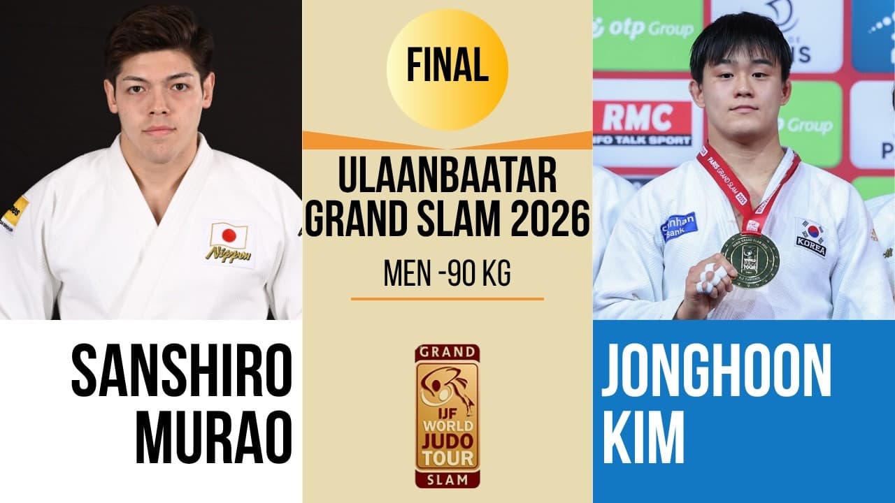 Sanshiro MURAO VS Jonghoon KIM | Ulaanbaatar Grand Slam 2026 | GOLD -90 kg