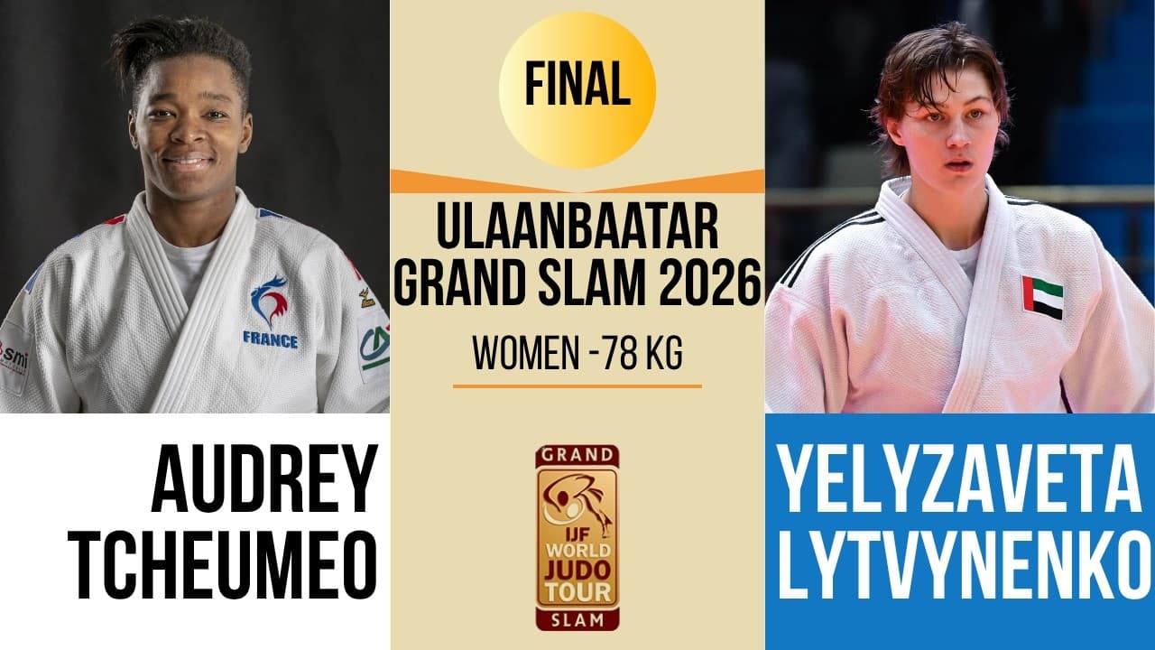 Audrey TCHEUMEO VS Yelyzaveta LYTVYNENKO | Ulaanbaatar Grand Slam 2026 | GOLD -78 kg