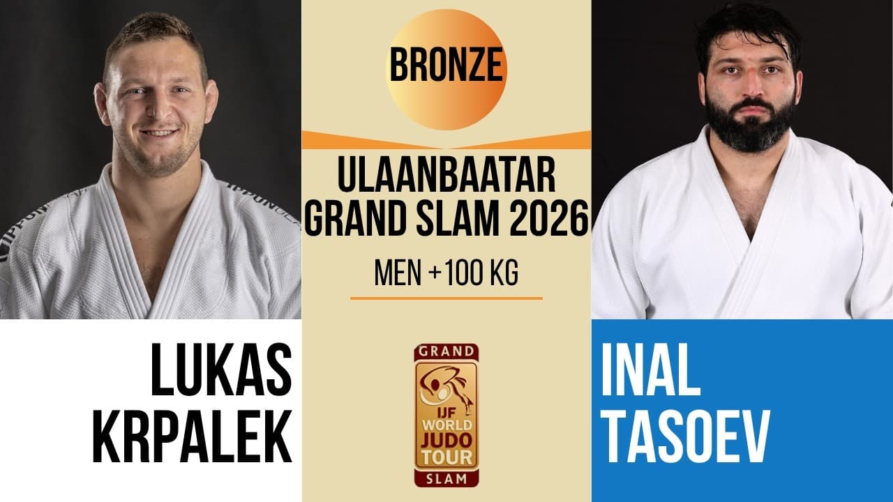 Lukas KRPALEK VS Inal TASOEV | Ulaanbaatar Grand Slam 2026 | BRONZE +100 kg