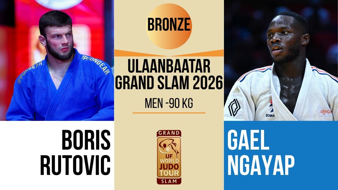 Boris RUTOVIC VS Maxime-Gael NGAYAP HAMBOU | Ulaanbaatar Grand Slam 2026 | BRONZE -90 kg