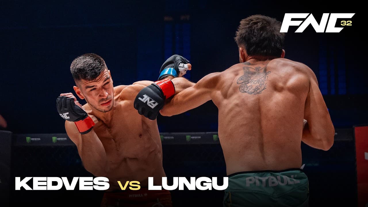 KEDVES  vs LUNGU | FULL  FIGHT | FNC 32 powered by SuperSport | Osijek