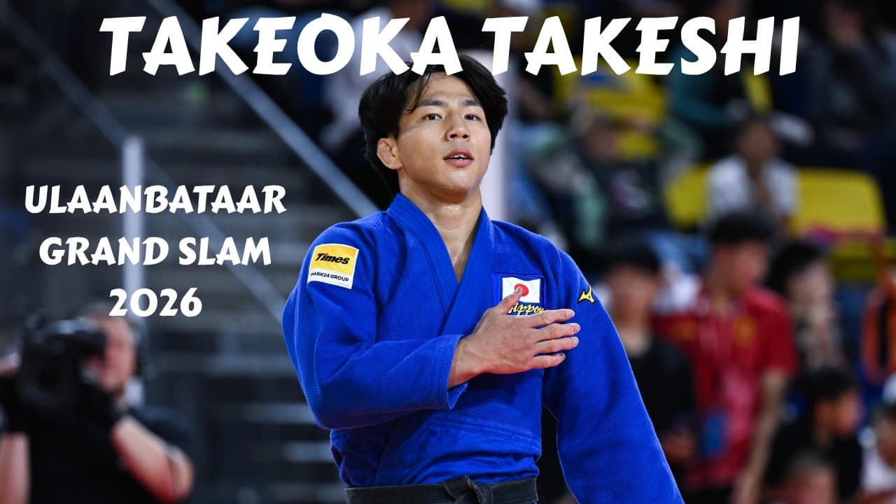 TAKEOKA Takeshi 🇯🇵 complete competitions at Ulaanbaatar Grand Slam 2026