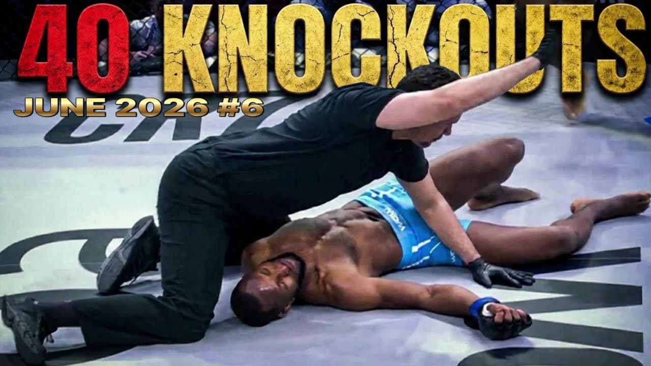 MMA & Muay Thai BEST 40 Knockouts | JUNE 2026 #6 🚨