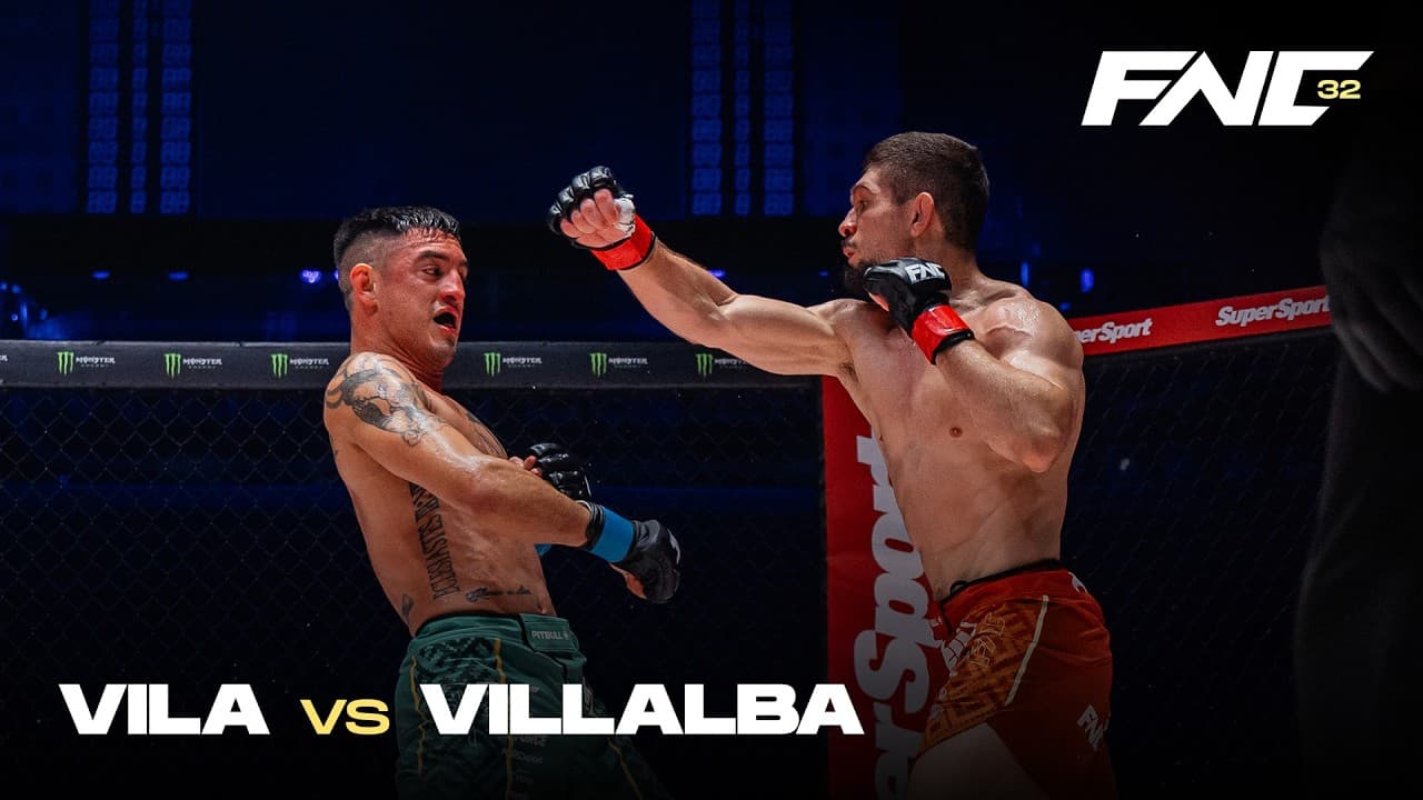 VILLALBA  vs VILA  | FULL  FIGHT | FNC 32 powered by SuperSport | Osijek