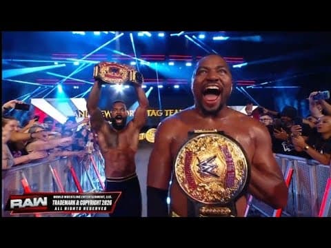 Street Profits vs The Vision _ Tag Team Title _WWE Raw 22 June 2026