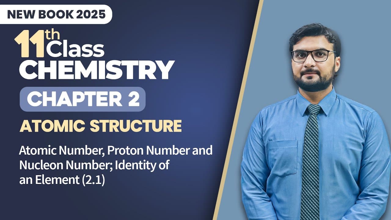 11th Class Chemistry Chapter 2 - New Book 2025