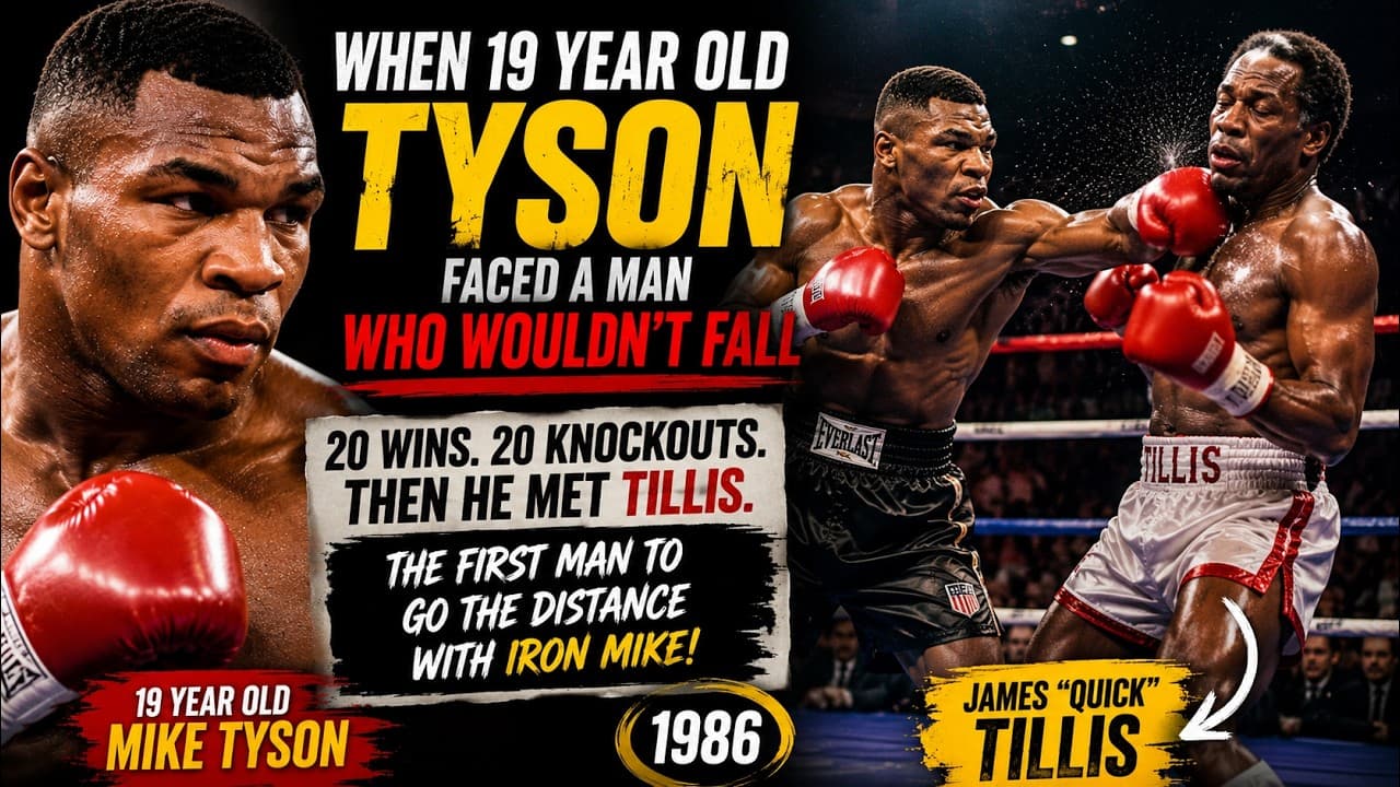 19 Year Old Mike Tyson vs The Man Who Wouldn’t Fall | The Fight That Tested Iron Mike
