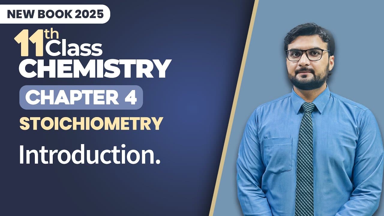 11th Class Chemistry Chapter 4 - New Book 2025