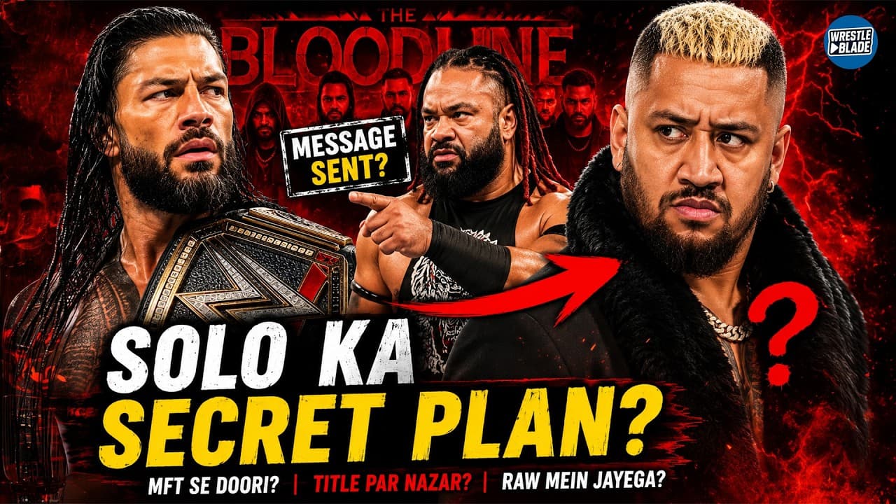 WWE Bloodline Civil War: Did Solo Sikoa Just Send a Secret Message to Roman Reigns?