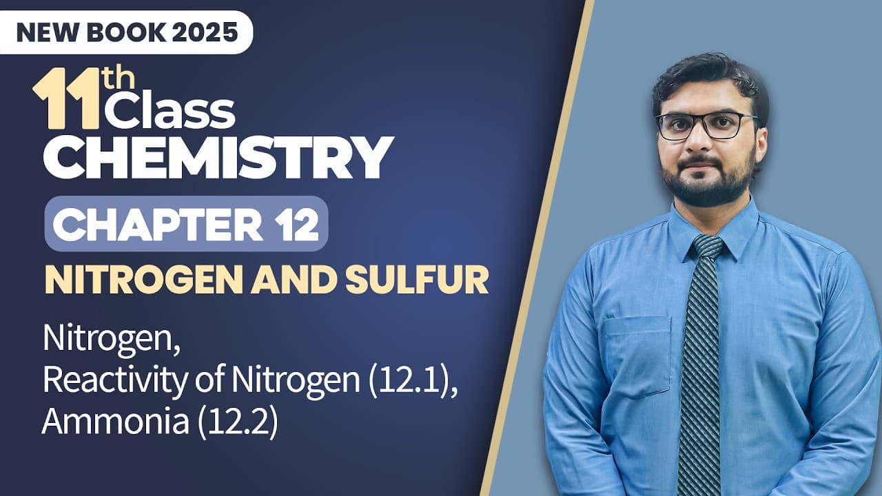 11th Class Chemistry Chapter 12 - New Book 2025