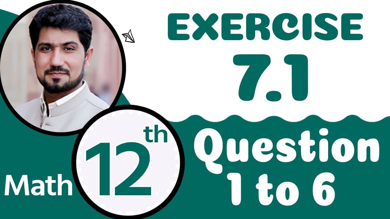 12th Class Math Chapter 7 | FSc Math Part 2 Chapter 7 | | 2nd Year Math Chapter 7