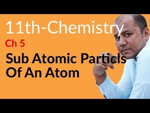 11th Class Chemistry Chapter 5 - 1st Year Chemistry Chapter 5 Atomic Structure - FSc Part 1 Chemistry Chapter 5