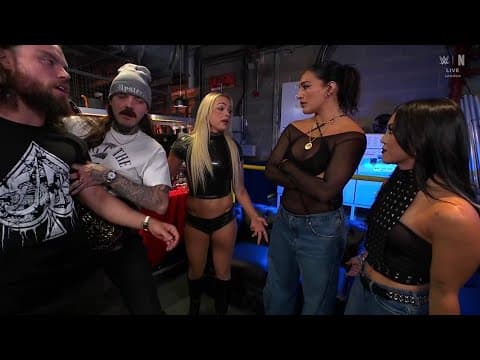 The Judgment Day Backstage Segment