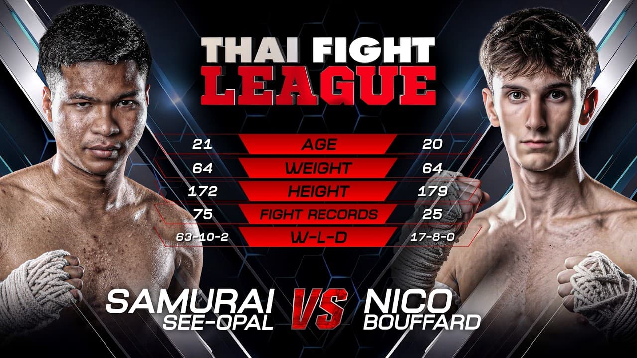 Samurai See-Opal vs. Nico Bouffard | THAI FIGHT LEAGUE 104 | 14 June 2026