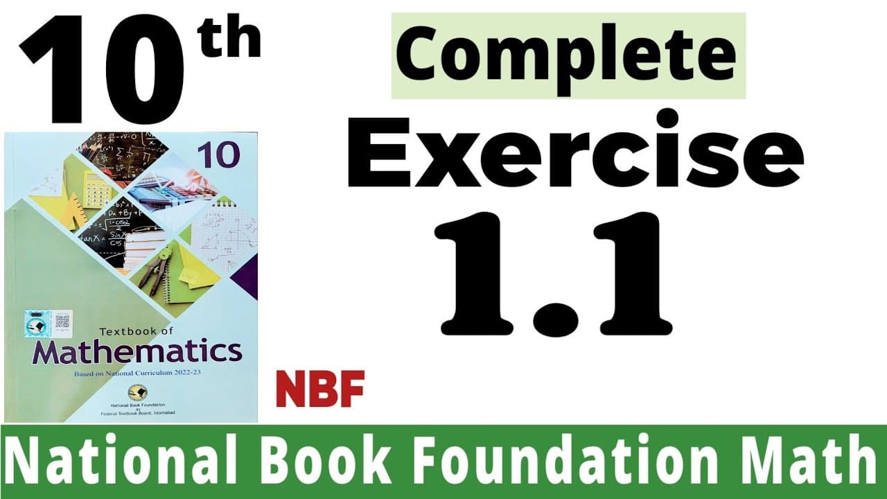 Class 10 Math - Federal Board ( National Book Foundation )