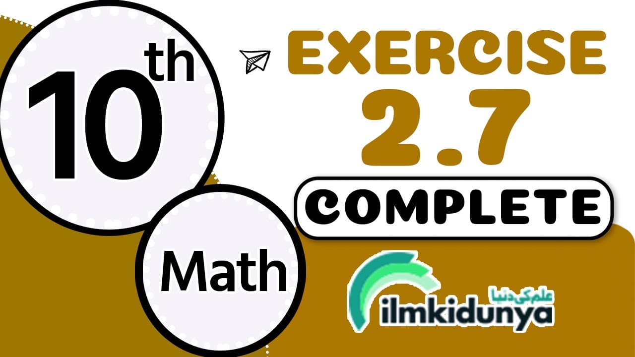 10th Class Math Chapter 1
