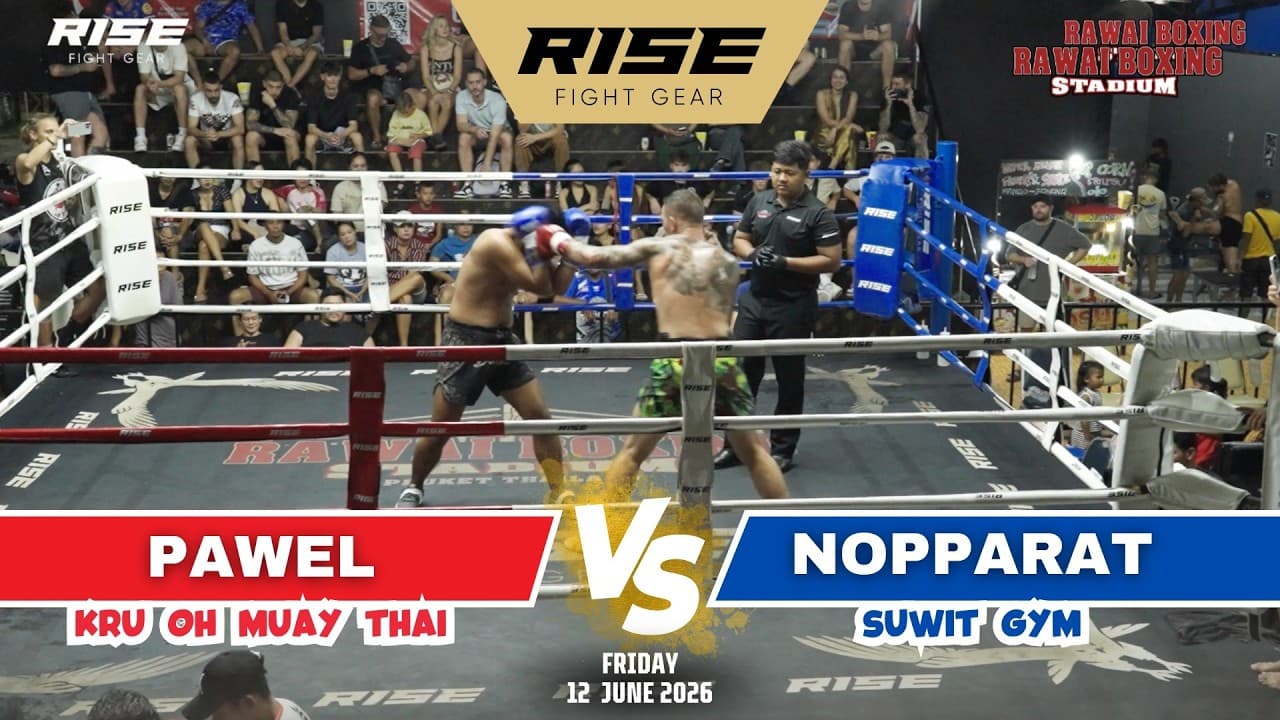 🇵🇱 Poland vs Thailand 🇹🇭 | PAWEL (Kru Oh Muay Thai) vs NOPPARAT (Suwit Muay Thai)