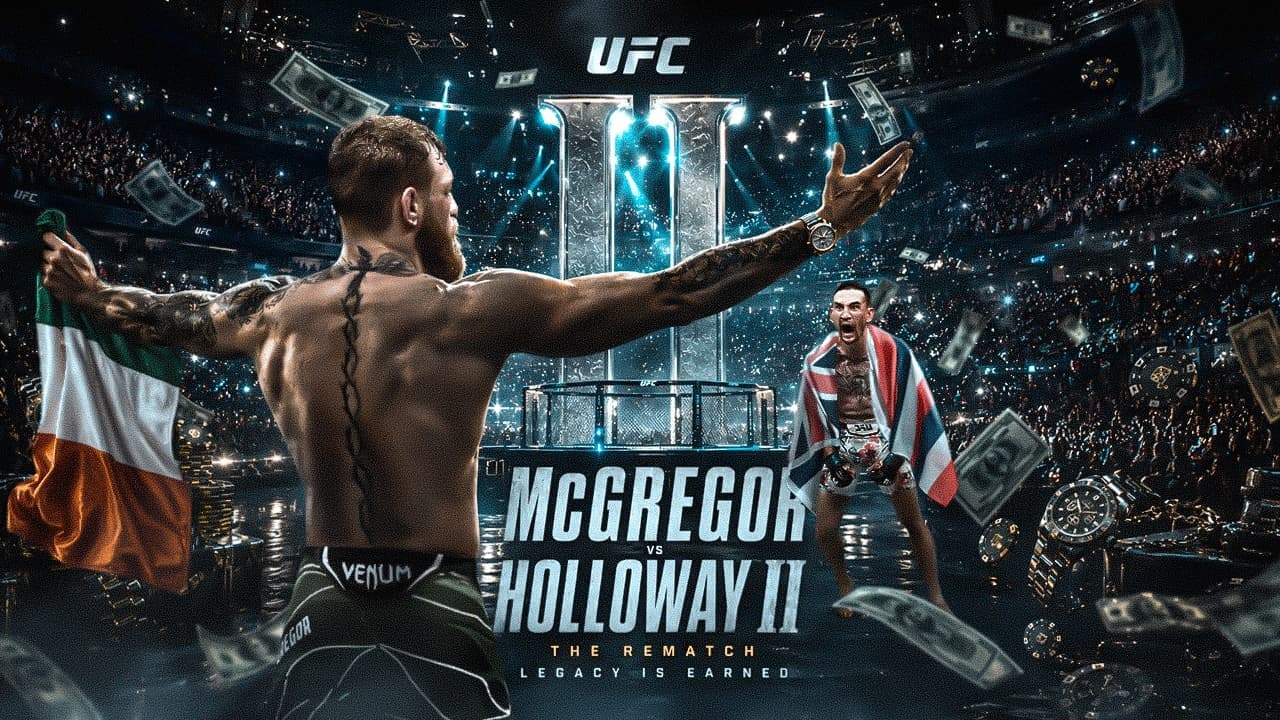 UFC 329 McGregor vs Holloway 2 - "Max Is My Son"