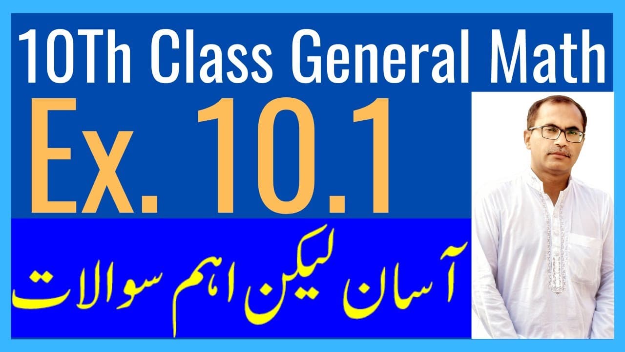 Chapter 10 General Math Class 10