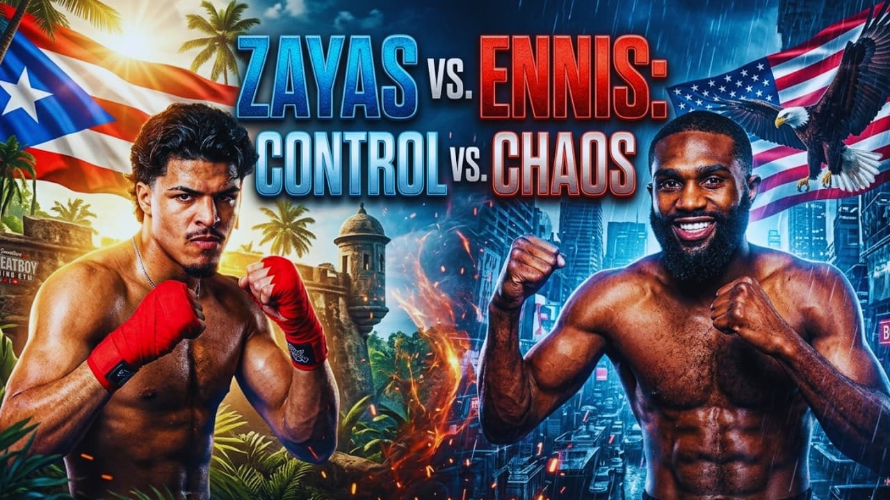Xander Zayas vs. Jaron Ennis: Control vs. Chaos.