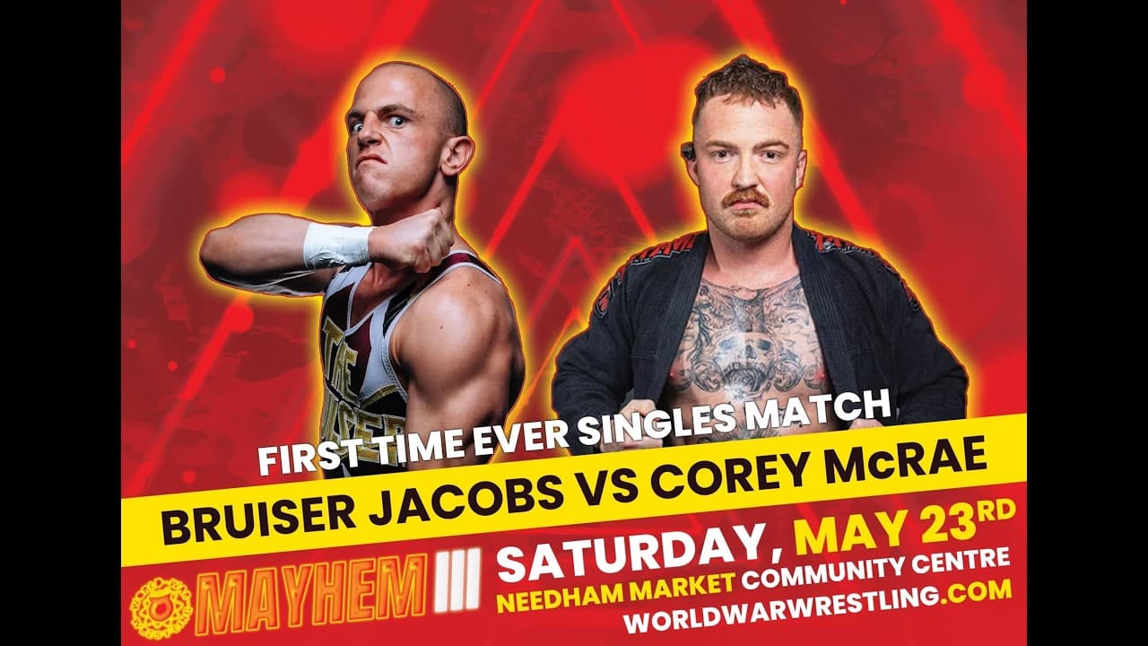 BRUISER JACOBS vs COREY MCRAE  (FIRST TIME EVER)